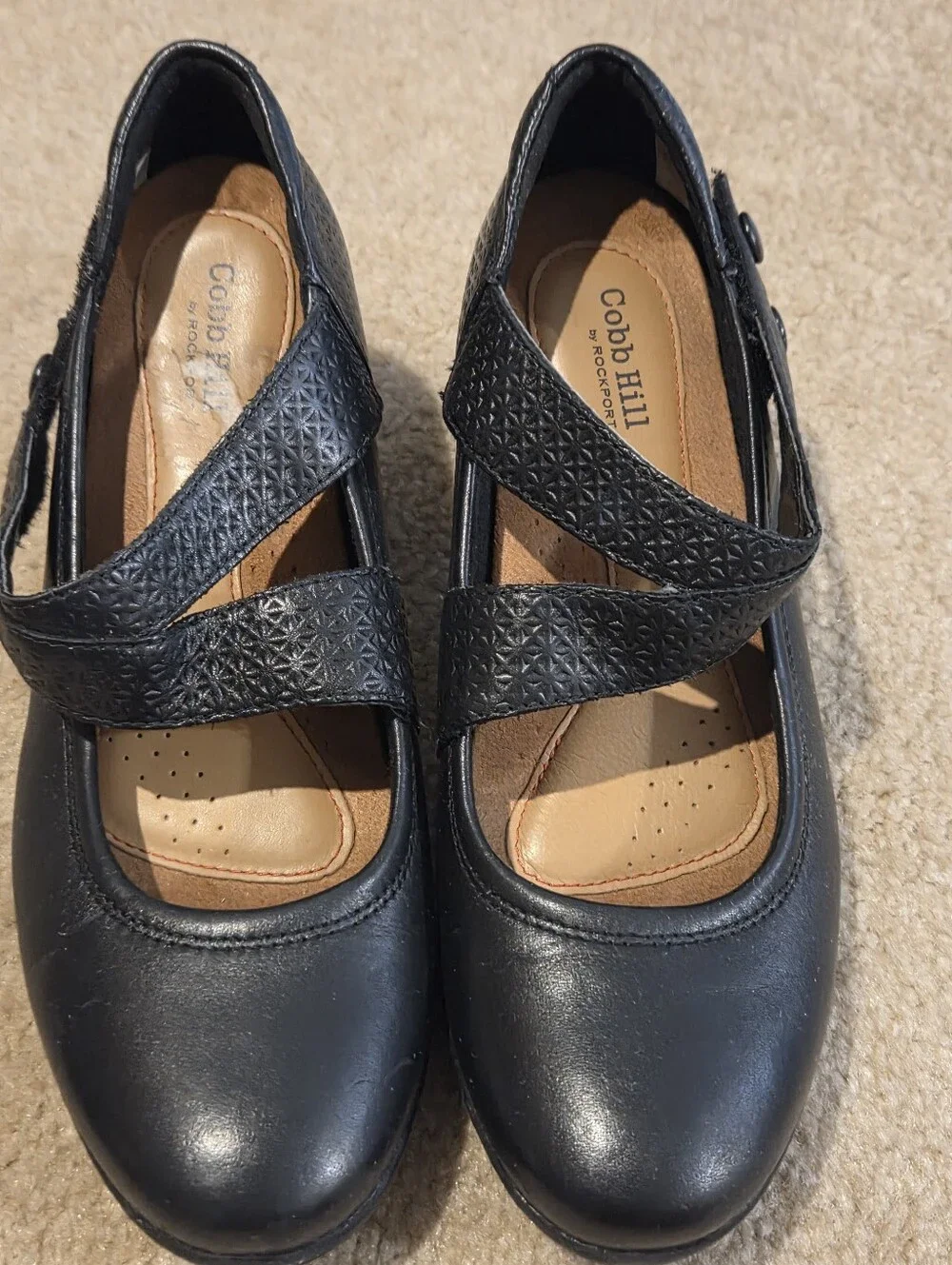 Cobb Hill by New Balance Black Mary Jane Comfort Shoes